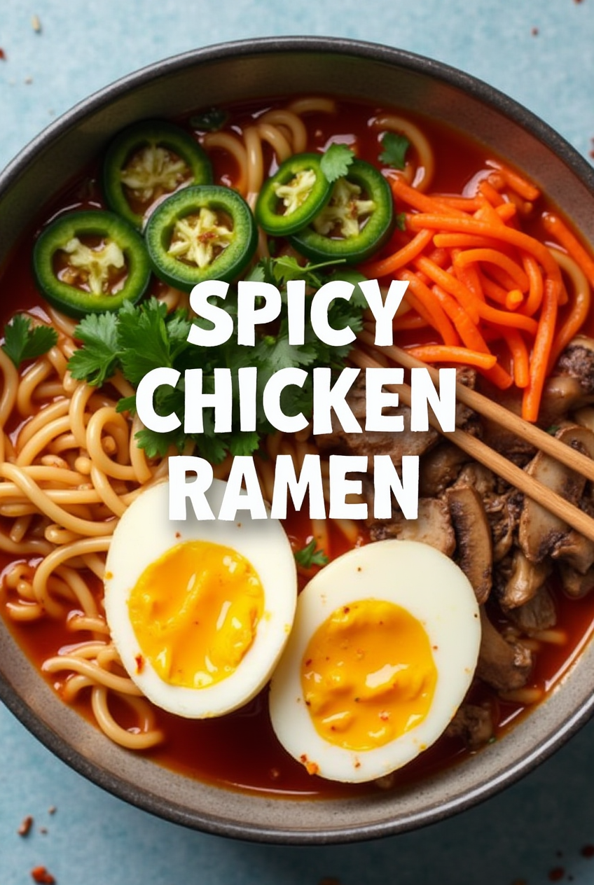 Spicy Chicken Ramen: A Flavorful Bowl of Comfort