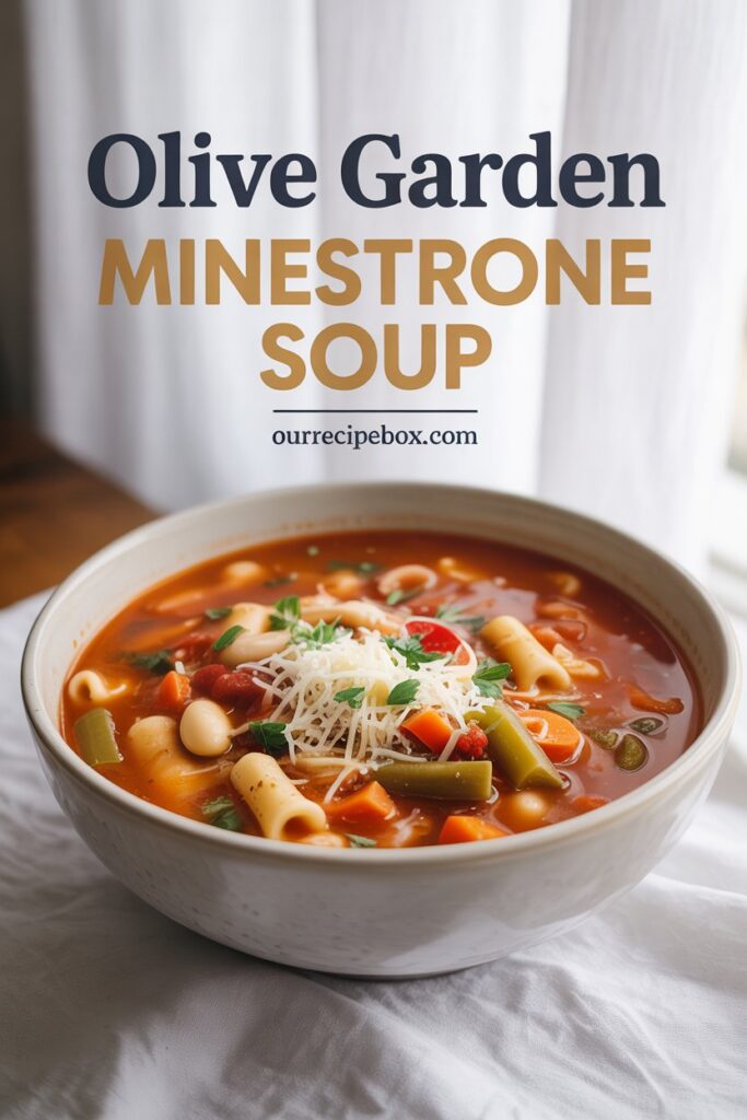 Olive Garden Minestrone Soup