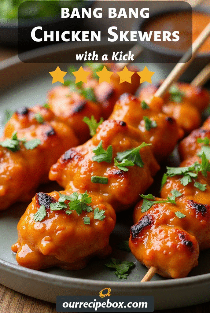Bang Bang Chicken Skewers: A Flavorful Fusion for Any Dinner Table