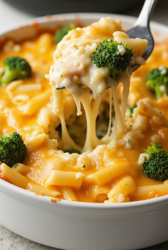 Chicken Alfredo Bake