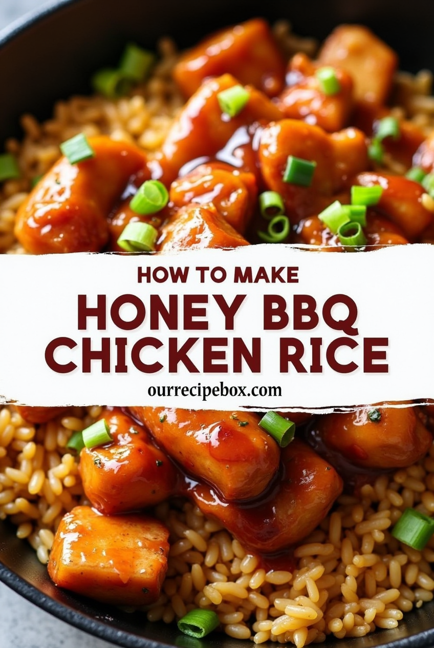 Honey BBQ Chicken Rice: A Comforting Classic for Every Home Cook