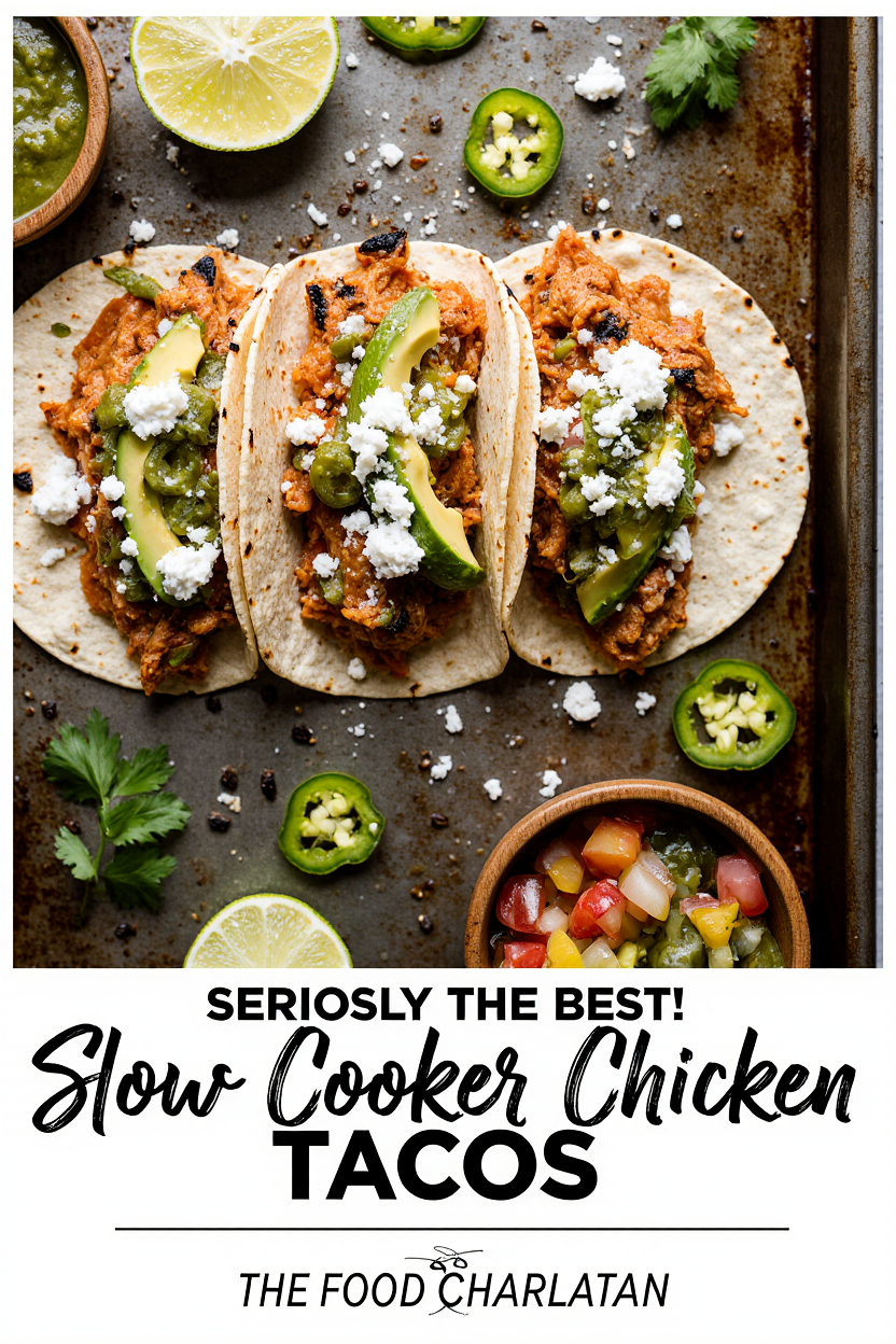 Slow Cooker Chicken Tacos