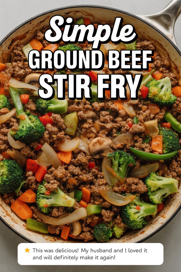 Ground Beef Stir Fry
