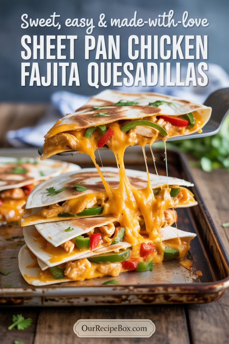 Sheet Pan Chicken Quesadillas: A Quick, Delicious, and Family-Friendly Favorite