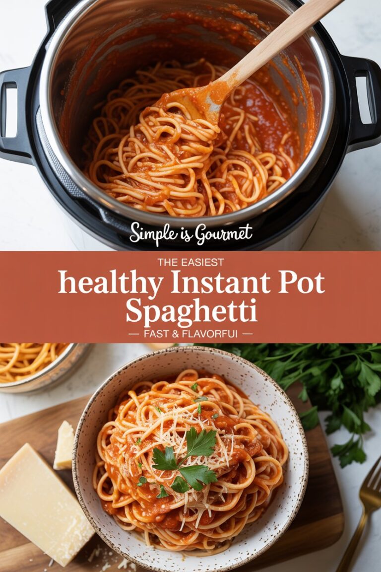 Instant Pot Spaghetti: A Quick and Delicious One-Pot Meal