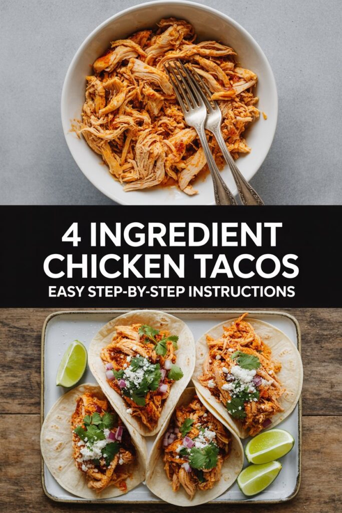 CrockPot Chicken Tacos: A Delicious, Easy, and Family-Friendly Meal