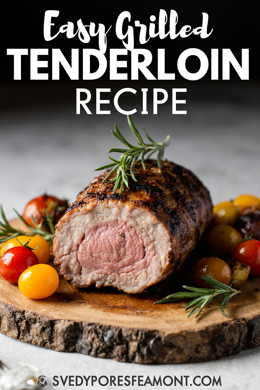 Grilled Pork Tenderloin: A Simple, Juicy, Showstopper Dinner