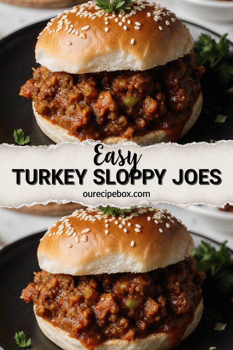 Turkey Sloppy Joes