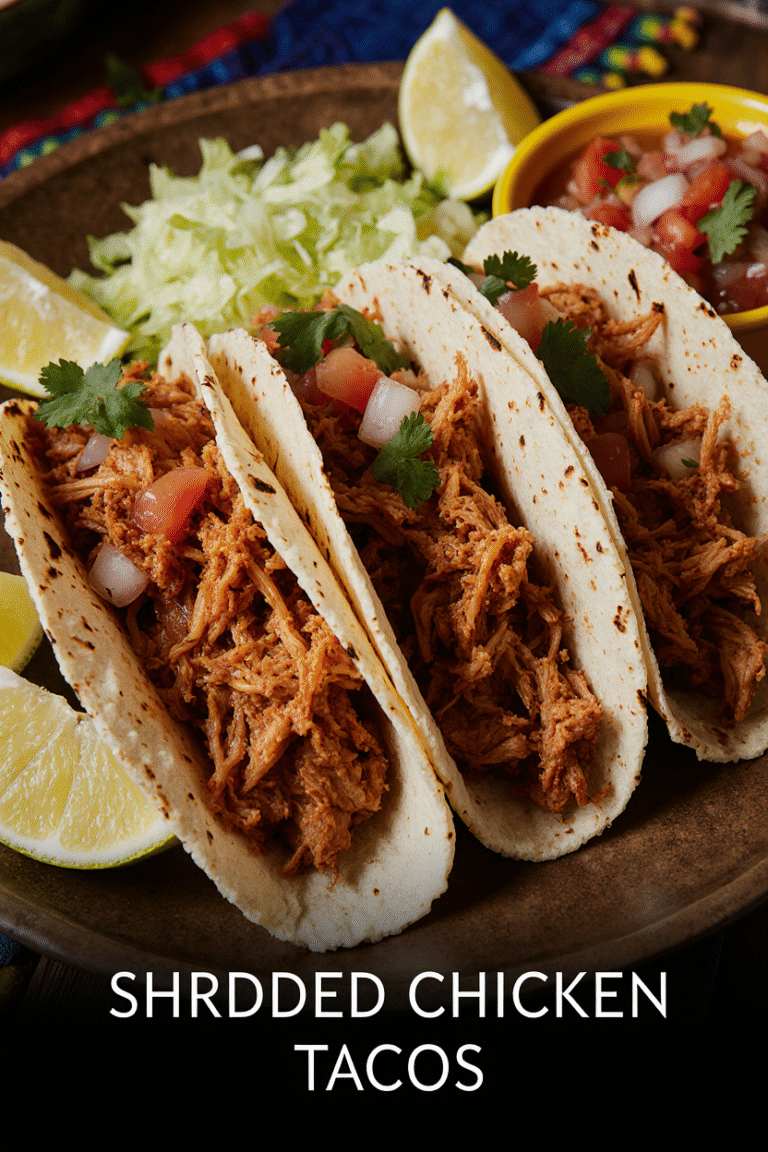 Shredded Chicken Tacos