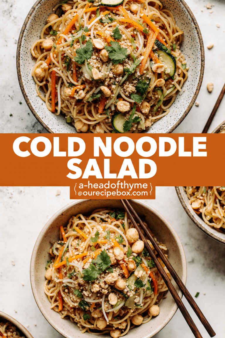 Cold Noodle Salad