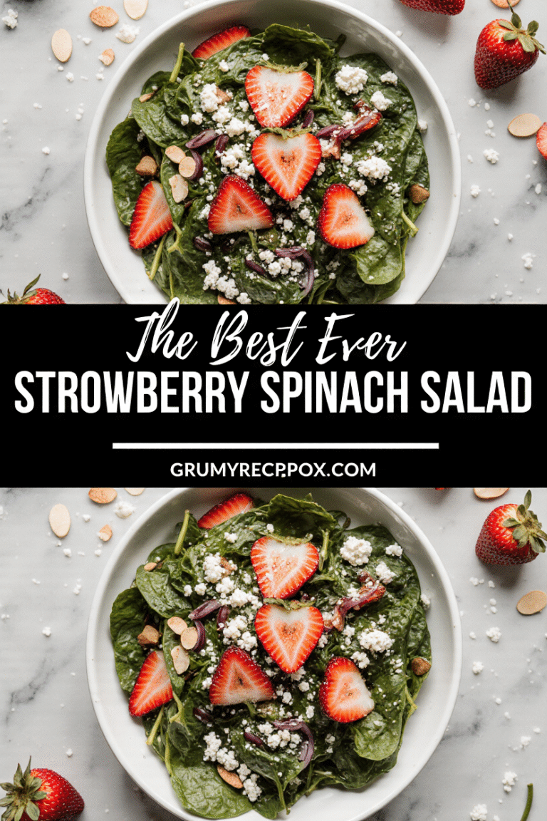 The Delight of Strawberry Spinach Salad: A Perfect Blend of Flavor and Nutrition